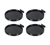 Set Sottovasi Piante - Pannelli Acustici 4 Pezzi, Supporto Scaffali Parete, Accessorio Decorazione | Sottovasi Piante Supporto Parete Pannelli Acustici Per Interni Casa Soggiorno Camera Cucina U