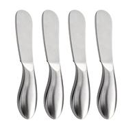 Set Spargi Burro 4 Acciaio 13,3 cm Lunghezza Totale Argento Nero