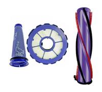 Set spazzola filtro, compatibile con Dyson, DC50 DC50i UP15 | Include filtro posteriore, prefiltro e spazzola rullo; set manutenzione plastica