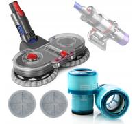 Set Spazzola Mop per Dyson - Rotante 160 rpm | 2 Panni | V7-V15