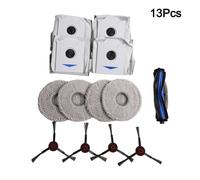 Set Spazzola Principale e Panno Scopa Compatibile per Ecovacs per Pulizia Effica