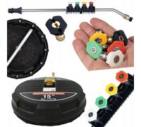 Set Spazzola T-Racer 15" - Lancia 1/4" 15° | 160 Bar | con 5 Ugelli