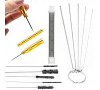 Set Spazzole Pulizia - Acciaio | 0,5-1,4mm | 60Mesh | per Airless