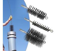 Set Spazzole Spazzacamino con Design Flessibile per Facile Maneggevolezza e Util