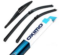 Set spazzole tergicristallo ant. post. Fiat 500 Panda III Ford Ka II Renault Zoe