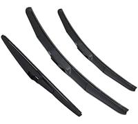 Set spazzole tergicristallo Anteriore e Posteriore per Auto, per KIA Rio 3 /K2 2011 2012 2013 2014 2015 2016 2017 Spazzola tergicristallo Parabrezza Sostituzione tergicristallo