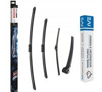 Set spazzole tergicristallo anteriori + posteriori Bosch AeroTwin VW Touran 1...