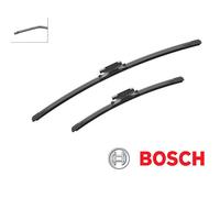 Set Spazzole Tergicristallo Bosch Aerotwin Flat 600/400 Per Renault Megane CC