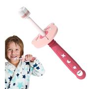 Set spazzolino da denti per bambini a 360° | Set di nano setole a 360° | Spazzolini da denti portatili con protezione di sicurezza per bambini, ragazzi e bambini di età compresa tra 1 e 12 anni