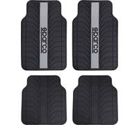 Set SPC1913 completo tappetini auto in pvc universale nero/grigio SPARCO