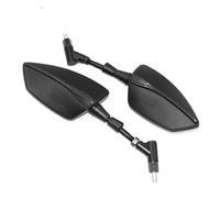 Set specchietti moto Per Y&amaha FZ6 FZ-6 FZ6N FZ6S Per FAZER Specchietto Retrovisore Laterale In Alluminio Moto(Nero)
