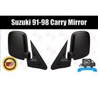 Set specchietti retrovisori laterali porta JDM per SUZUKI CARRY Mini Truck DC...