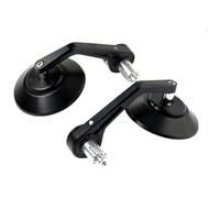 Set Specchietti Retrovisori Moto Per Brixton Per Crossfire 500 500X Moto Manubrio Retrovisore Specchietto Angolo Ripiegabile Retromarcia Laterale(Nero)