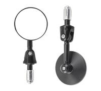 Set Specchietti Retrovisori Moto Per Motociclette 7/8" 20mm 2 Pezzi Specchietti Retrovisori Ciclomotori