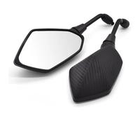 Set Specchietti Retrovisori Moto Per Nc700 Nc750X Nc750D Cb1300 Cb400 Cbr650 Cb500X Crf1000 Cbr1000rr Specchietto Retrovisore Laterale Convesso 1 Paio Moto(Carbon fiber)