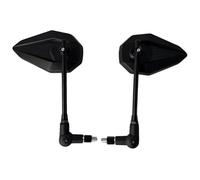 Set Specchietti Retrovisori Moto Per Scooter Dirt Moto Turismo Strada Cruiser Quad Specchietto Retrovisore M10 Regolabile Manubrio