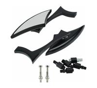 Set Specchietti Retrovisori Moto Per Spo&rtster Per XL 883 Per Touring Per Strada Per Dyna Per Bobber Specchietti Retrovisori Laterali Posteriori(Nero)