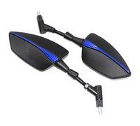 Set Specchietti Retrovisori Moto Per Suz&uki Per V&STROM Retrovisore Moto Universale Tutti Modelli Possono Essere Dotati Specchietto(Blu)