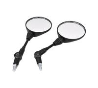 Set Specchietti Retrovisori Per XR250 Per CRM250 Per CRF250 Per AX-1 Per XT200 Specchietto Retrovisore Moto Rotondo Con Filettatura Destra 10 Mm Specchietto Pieghevole