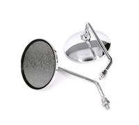 Set specchietti retrovisori stile tondo per moto scooter e bici filettatura 8mm