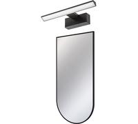 Set specchio Deante Silia ADI_N851, lampada da parete Rabalux Loric 75024