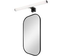 Set specchio Dubiel Vitrum Luis 5905241012834, lampada da parete Rabalux Oliro 75051