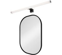 Set specchio Dubiel Vitrum Luis 5905241012841, lampada da parete Rabalux Oliro 75052