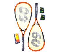 Set Speedminton® S60 Speed Badminton 2 Racchette In Alluminio Palline Sacchetto