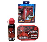 SET SPIDERMAN MARVEL BORRACCIA IN ALLUMINIO + PORTAMERENDA IN CONFEZIONE - 35357