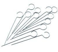 Set Spiedini Inox 12 Pezzi Pedrini - mm. 100 Pedrini Spiedini in acciaio inox 25