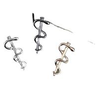 Set spilla da spillo: stetoscopio, cuore, cervello, denti - spille smaltate, Klein, Metallo non prezioso