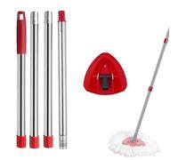 Set Spin Mop Compatibile con Vileda Turbo 2in1 EasyWring&Clean, 1 manico per mop+1 base per mop, pulire Adatto a tutti i tipi di pavimento