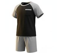 Set Sport Bambino 2026 Ragazzo 2 Pezzi Tuta Casual Moda Cotone Morbido Quotidiano Scuola Gioco (grigio, 2-3 anni)