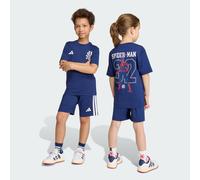 adidas Unisex - Bambini e ragazzi Marvel Spider-Man Sport Set Track_Suit, dark blue/white, 6-7 Years