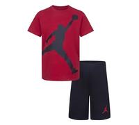 Jordan Set 'JUMBO' rosso scuro / nero, Taglia 110-116