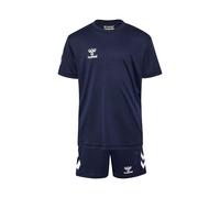 Set sportivo ragazzi hummel T-shirt Pantaloncini Regular Fit Stampa logo Vita el