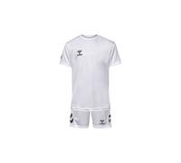 Set sportivo ragazzi hummel T-shirt Pantaloncini Regular Fit Stampa logo Vita el