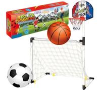 Set sportivo Woopie 2 in 1: Basket e porta calcio