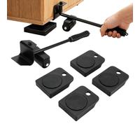 Set spostamobili con ruote Protezione antigraffio per pavimenti | slider per lo spostamento dei mobili adatto per l'uso con strutture letto, grandi frigoriferi, tavoli da pranzo e lavatrici