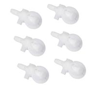 Set stabilizzatore per sedile WC, bulloni non antiscivolo, sistemi di fissaggio soluzione di stabilizzazione 6 pezzi per accessori da bagno elementi di fissaggio per WC