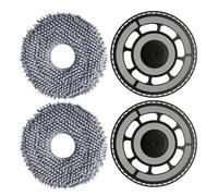 Set Staffa E Cuscinetti For Mop, Compatibile Con Roborock, QV35A QV35S | Staffa e cuscinetti di ricambio for mop: misura esatta, installazione fai-da-te.
