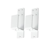 Set Staffe Barricata Porta per Sicurezza Domestica Staffa Barra di Sicurezza Res