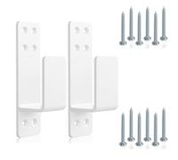 Set Staffe Barricata Porta Per Sicurezza Domestica Staffa Barra Sicurezza Confez