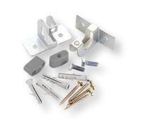 Set staffe per avvolgitubo Fissaggio parete 8711