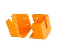 Set staffe per organizer da parete da 2, B | Coppia supporti per montaggio a vite con supporto a forma U per lo stoccaggio quotidiano nel ripostiglio