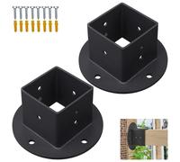 Set staffe per palo recinzione 2x2 pollici per installazioni esterne durevoli e