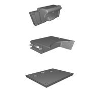 Set Staffe Supporto Motore NEMA17 per Montatura Telescopio Bresser EXOS-2