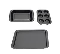 Set stampi: 6 muffin, plumcake, teglia arrosto