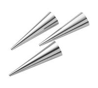 Set stampi Inox Pasticceria 3 pz Cannoncini Mignon (3,5x12cm) 0094 4
