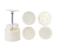 Set Stampi Per 3D Fai-da-te 150/200g Modelli Fiori Torta Pressa Per Biscotti Sicuri Per Stampi Per Biscotti in Silicone Per Festival Metà Autunno